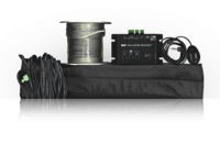 COUNTER LOOP SYSTEM INCLUDES:  DL102 AMPLIFIER, PLW 037 LOOP WIRE(120'), PLM 001 LOOP MAT, & MIC